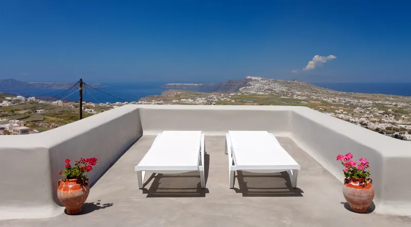 Terrace, Luna Santorini Suites, Santorini