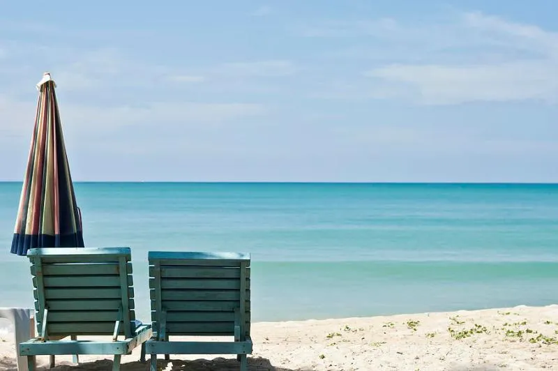 Beach, Ouzas  Luxury Hotel, Thessaloniki