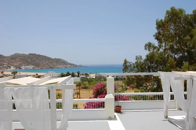 Terrace, Marcos Beach, Santorini