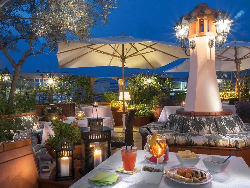 Terrace, Diana Roof Garden, Rome
