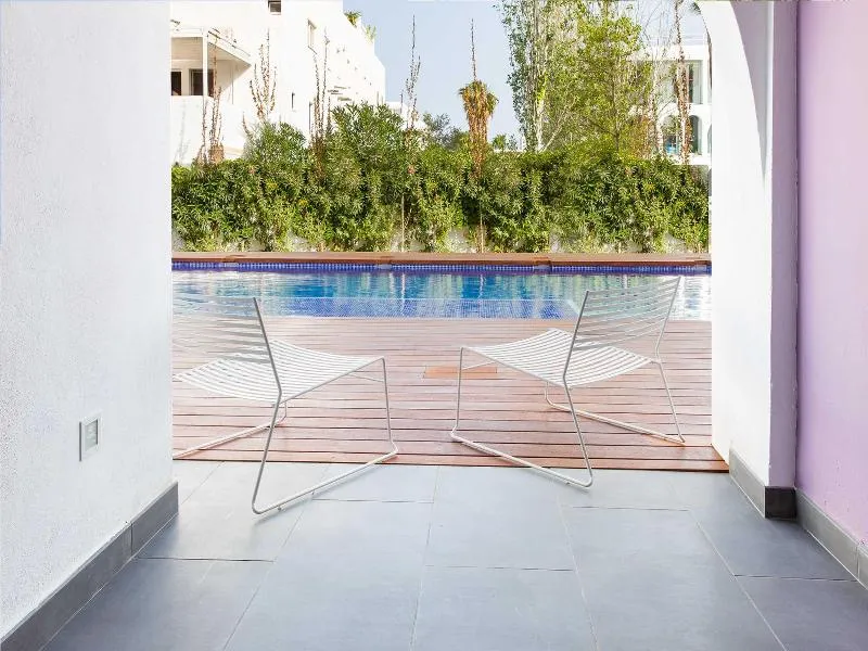 Terrace, Ebano Hotel Apartments & Spa, Ibiza