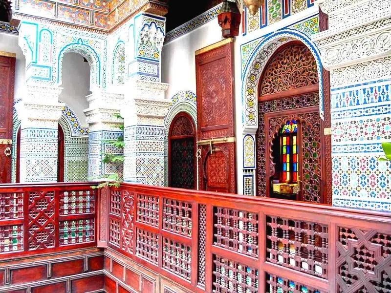 Lobby, Riad Rcif, Fez