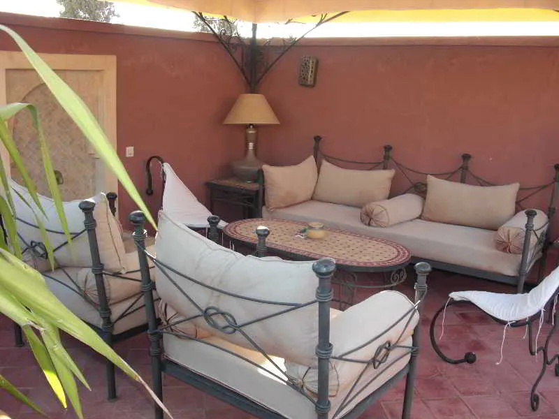 Terrace, Riad Zagouda, Marrakech