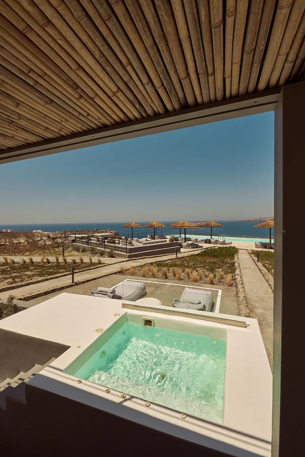 DOUBLE WITH JACUZZI Room, Coco-Mat Hotel Santorini, Santorini