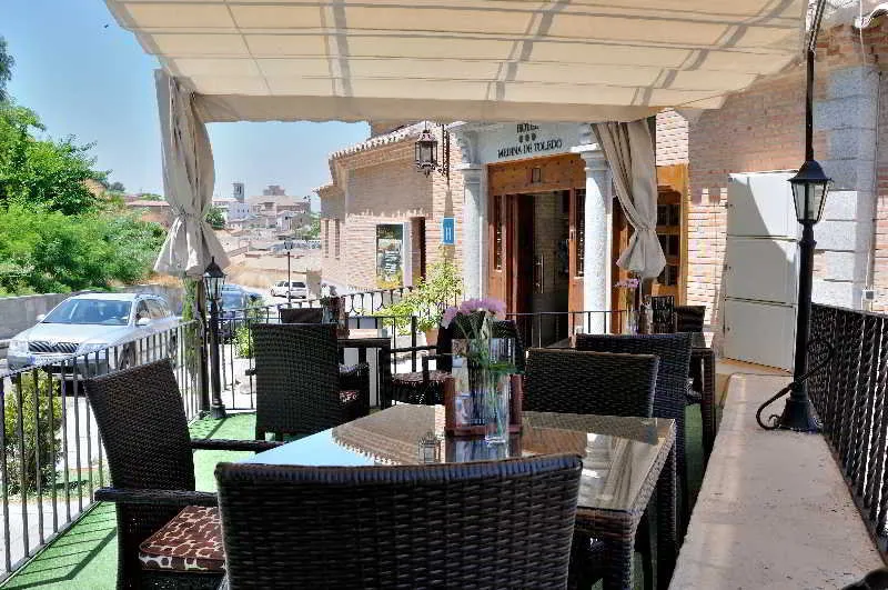 Terrace, Medina de Toledo, Madrid