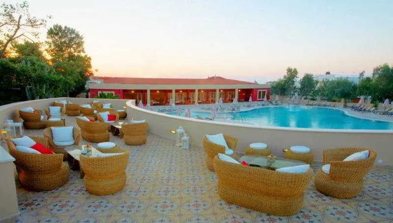 Terrace, Alkyon Resort Hotel & SPA, Kalamata