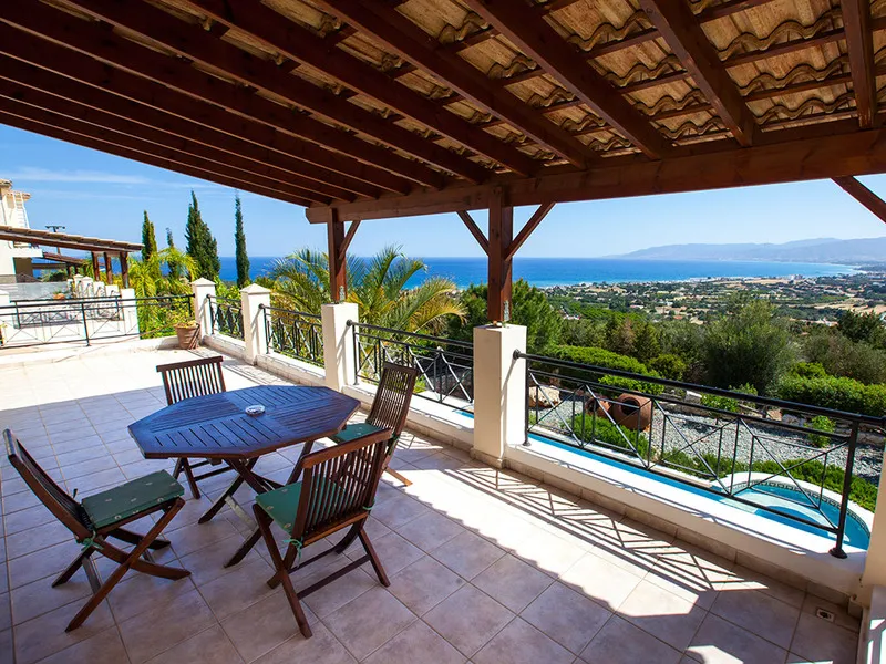 Terrace, Oceana Villas, Cyprus