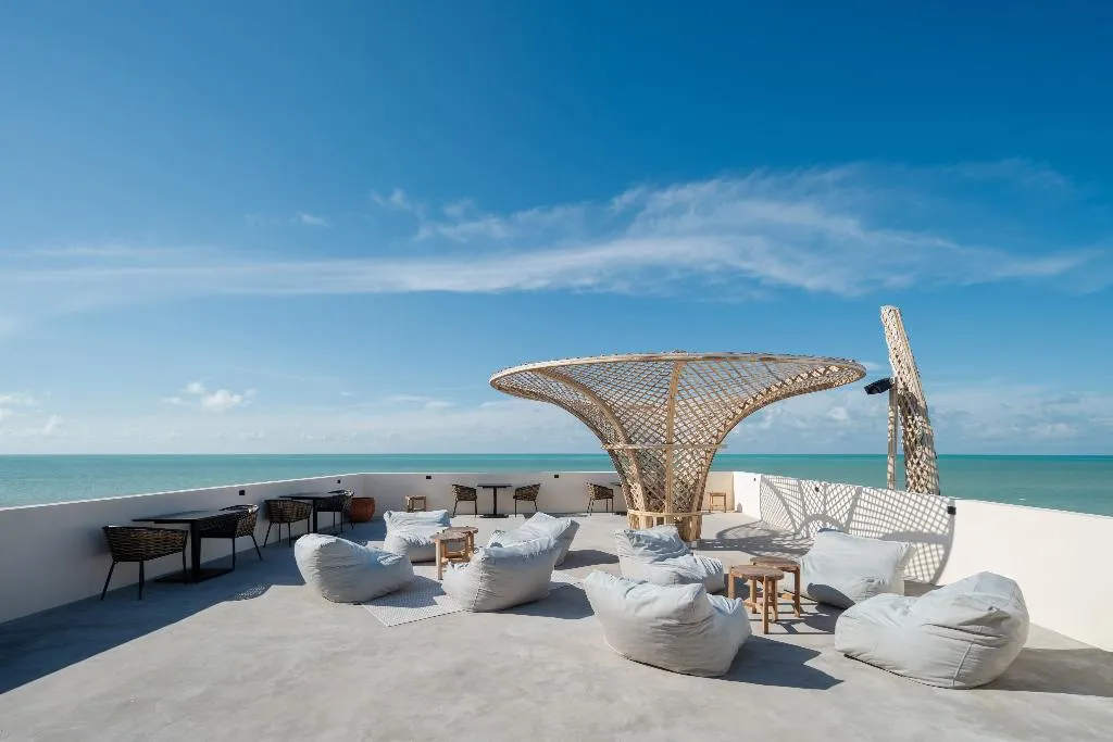 Terrace, Ana y Jose Hotel & Beach Club Holbox, Cancun Area