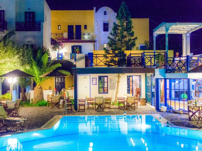 Terrace, Kalimera Hotel, Santorini