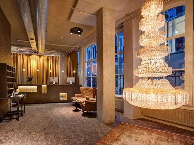 Lobby, Hotel V Nesplein, Amsterdam
