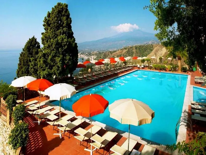 Pool, Villa Diodoro, Taormina