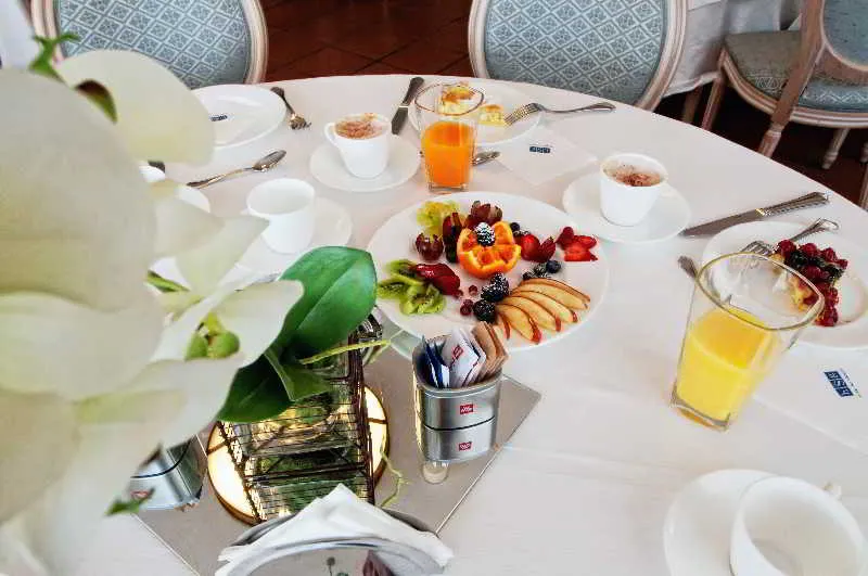 Restaurant, Hotel San Giorgio, Rome