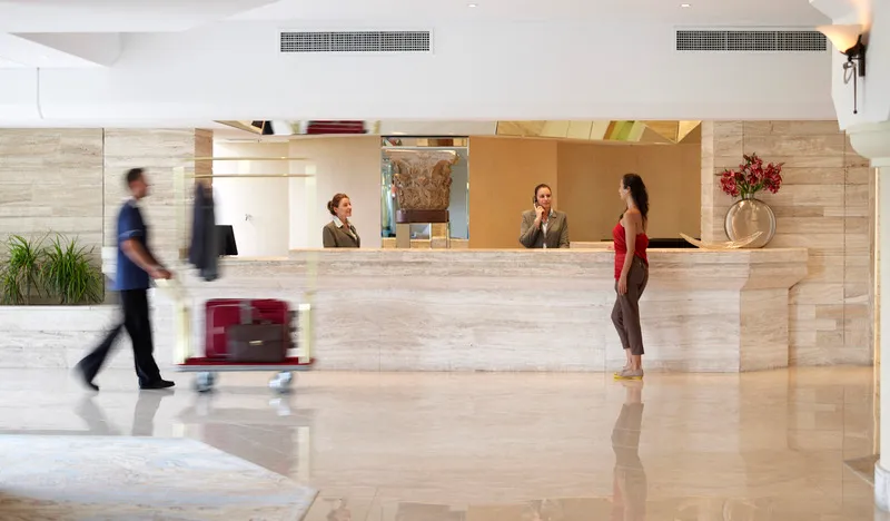 Lobby, Esperos Palace Resort Hotel, Rhodes