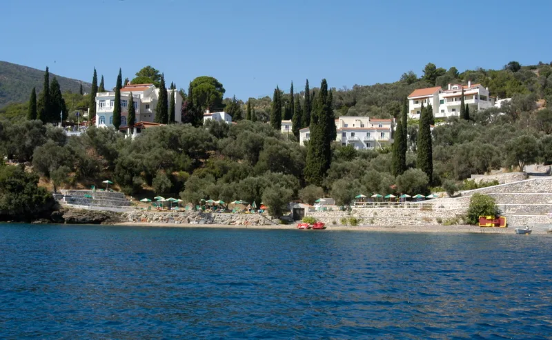 General view, Kerveli Village, Samos