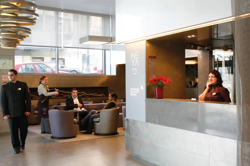 Lobby, Neya Lisboa Hotel, Lisbon
