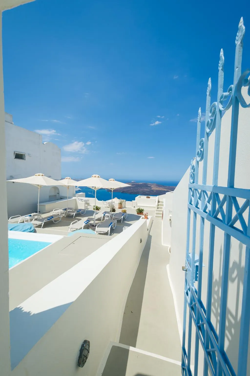 General view, Pantelia Suites, Santorini