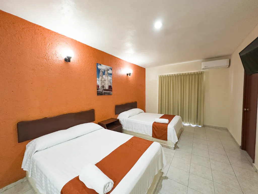 TWIN CLASSIC DOUBLE BED Room, Hotel U Xul Kah Campeche, Cancun Area