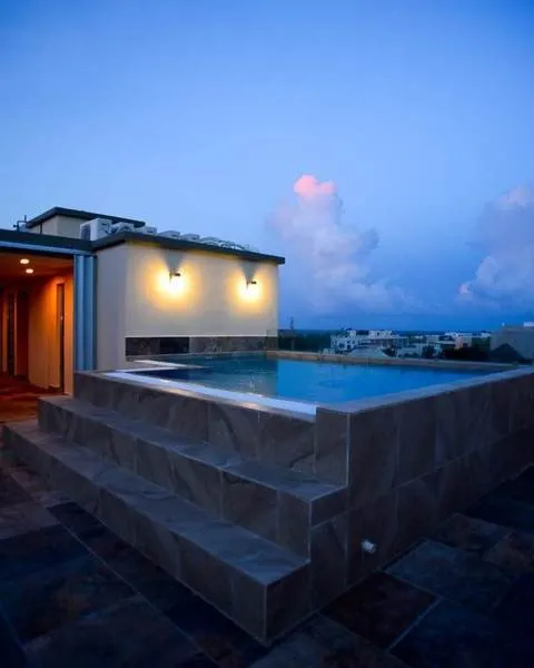 Pool, Sunrise 42 Suites Hotel, Playa Del Carmen