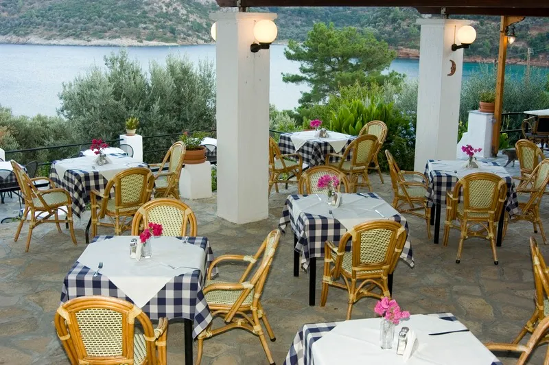 Restaurant, Kerveli Village, Samos