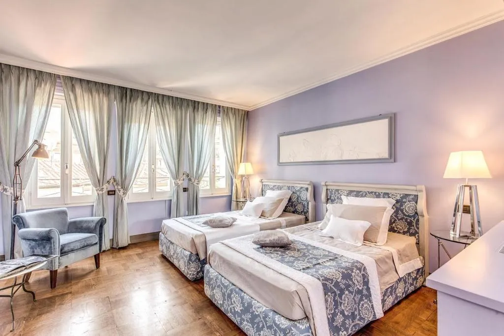 Double or Twin DELUXE Room, Hotel Villa Linneo, Rome
