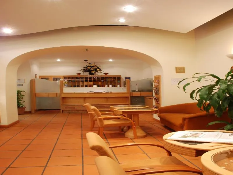 Lobby, EA Hotel Tosca, Prague
