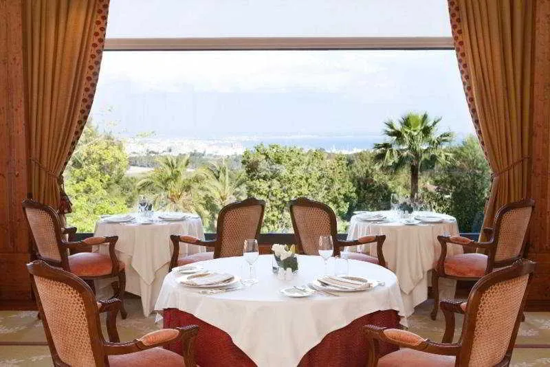 Restaurant, Castillo Hotel Son Vida, Majorca