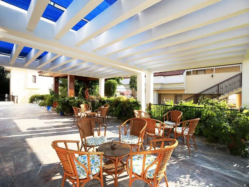 Terrace, Yel Holiday Resort, Dalaman