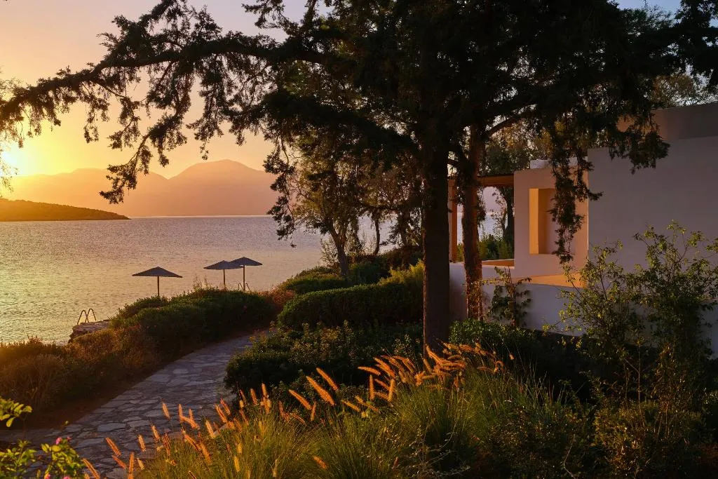 General view, Minos Beach Art Hotel, a Member of Design Hotels, Crete