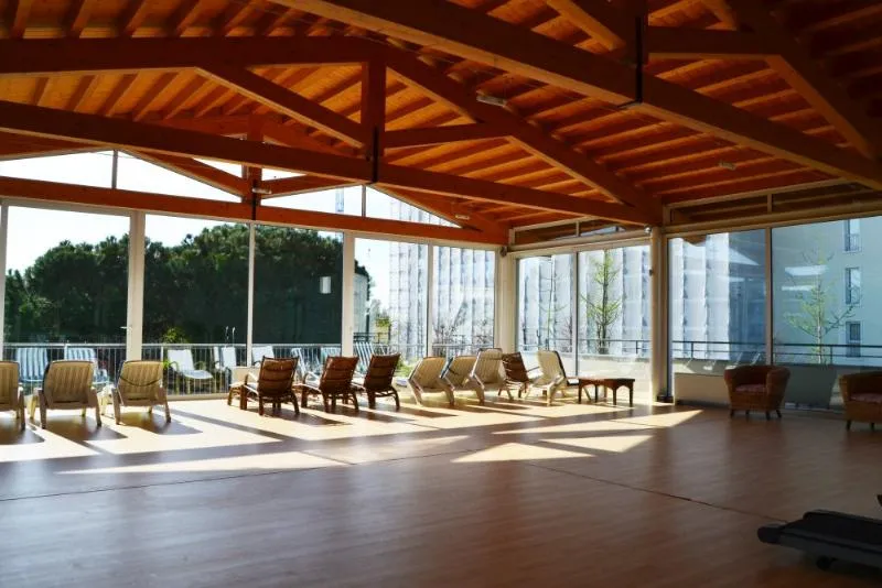Terrace, Hotel Terme Milano, Venice