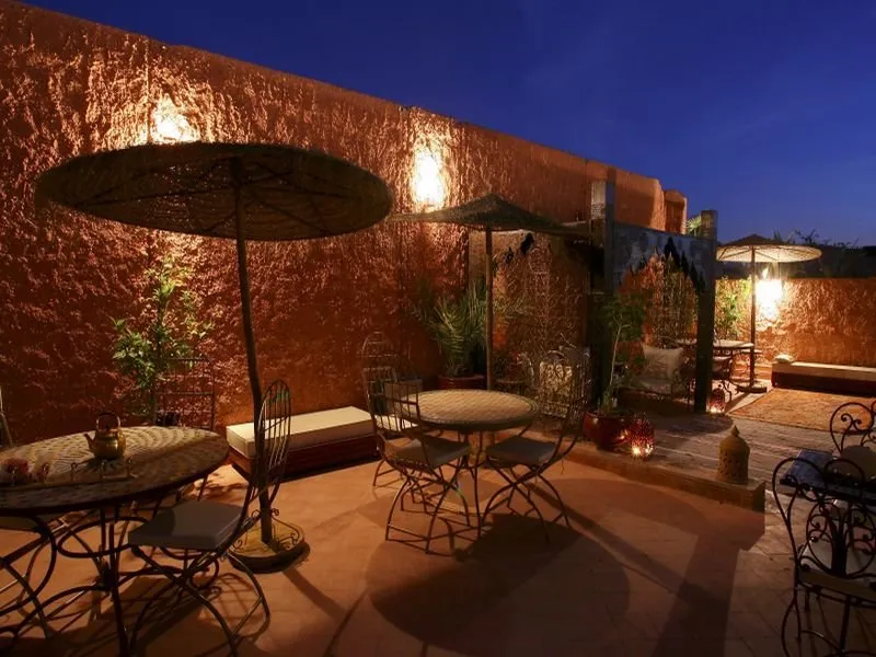 Terrace, Riad Amiris, Marrakech