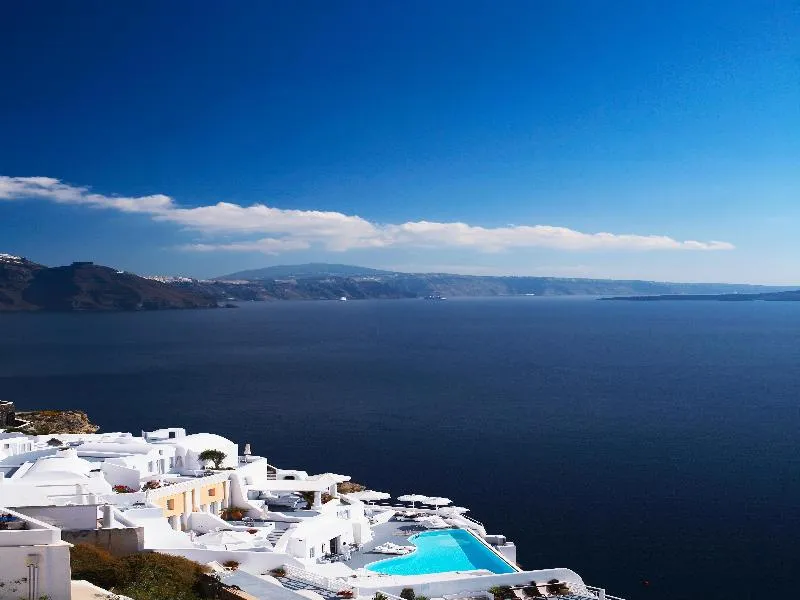 Terrace, Katikies Santorini -Pelagos House, Santorini