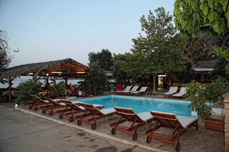General view, Niriides Beach, Crete