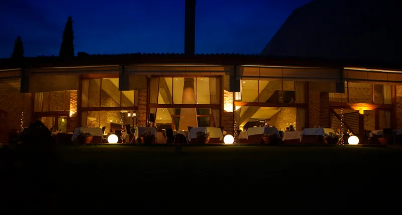 Terrace, Parador de Segovia, Madrid