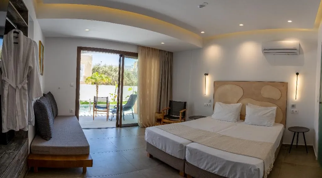 JUNIOR SUITE DELUXE TWO BEDS Room, Mika Villas & Suites, Crete