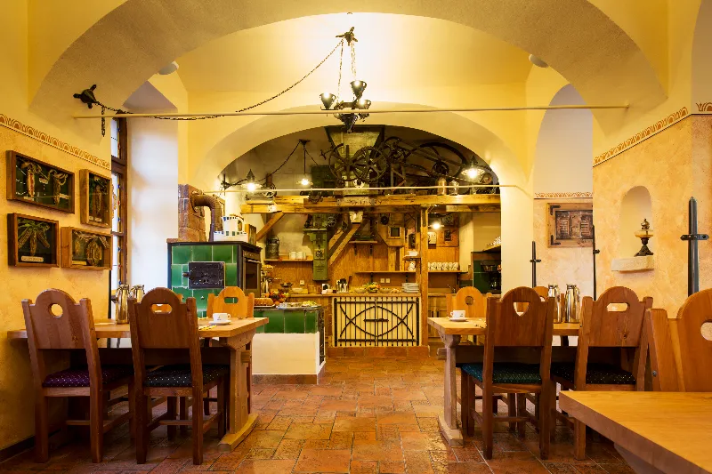 Restaurant, Selsky Dvur Sivek Hotels, Prague