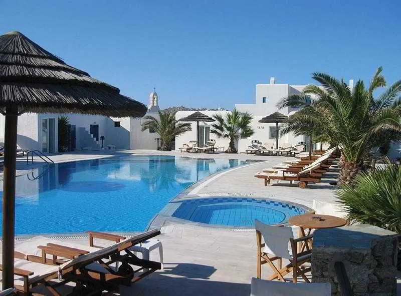 Pool, Giannoulaki Hotel, Mykonos