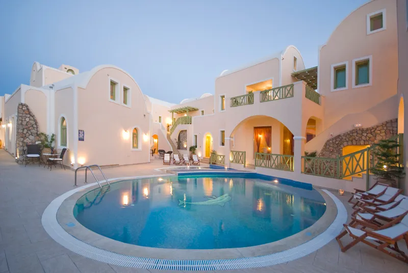 General view, Anassa, Santorini