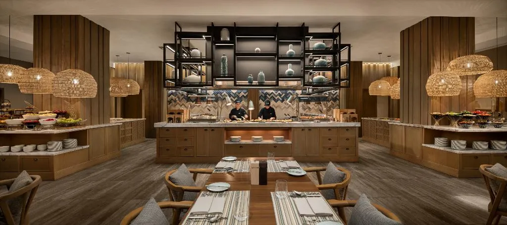 Restaurant, Amara Hotel, Cyprus