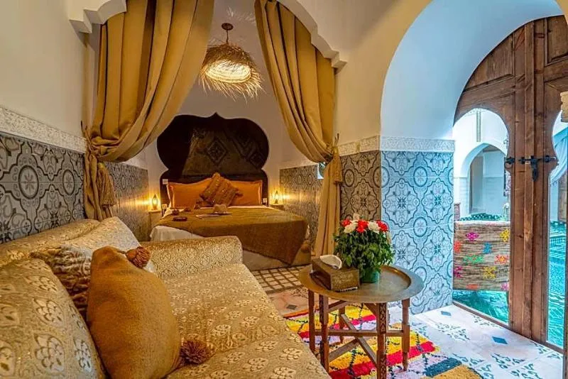General view, Riad Yalla Habibi, Marrakech