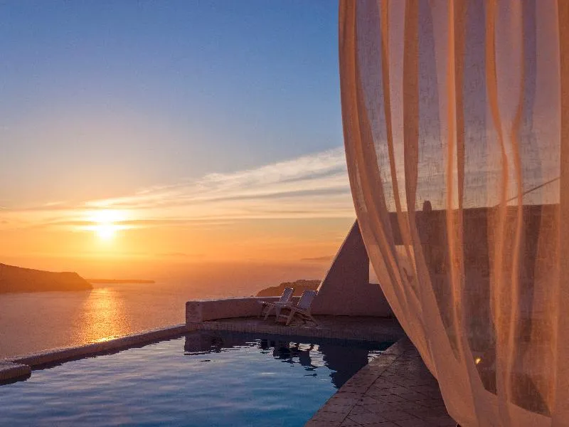 General view, Astra Suites, Santorini