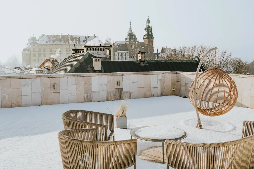 Terrace, Bogoria House, Krakow