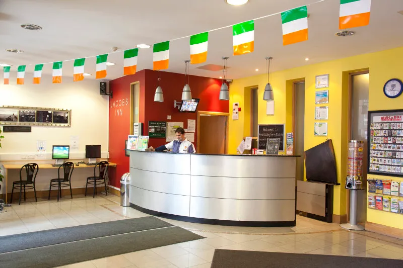 Lobby, Jacobs Inn, Dublin