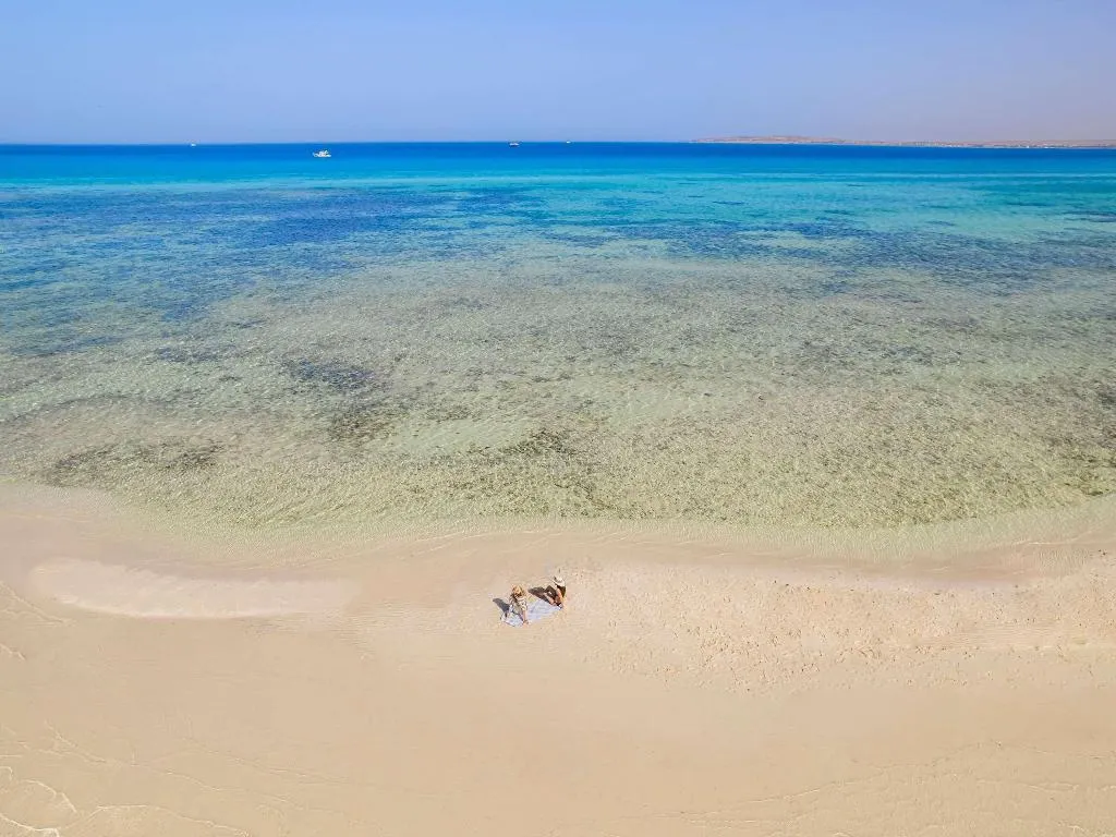 Beach, Rixos Premium Magawish Bay View, Red Sea Riviera