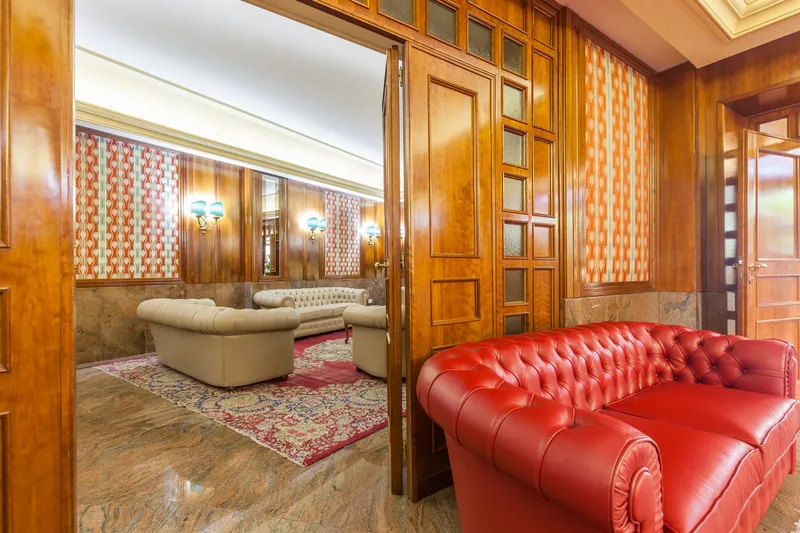 Lobby, Hotel Galles, Rome