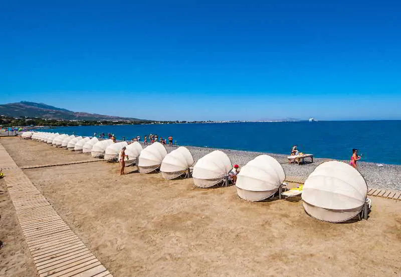 Beach, Kipriotis Village Resort, Kos