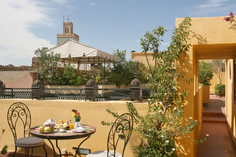 Terrace, Riad Villa Harmonie, Marrakech