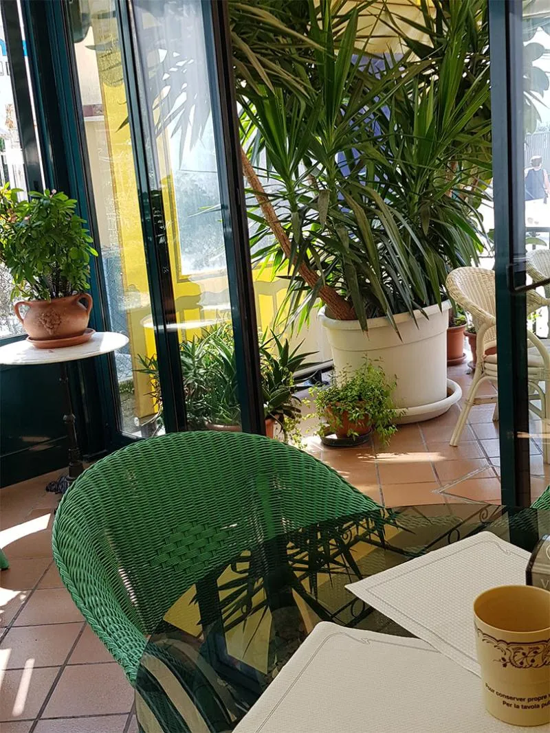Terrace, Hotel Windsor, Venice