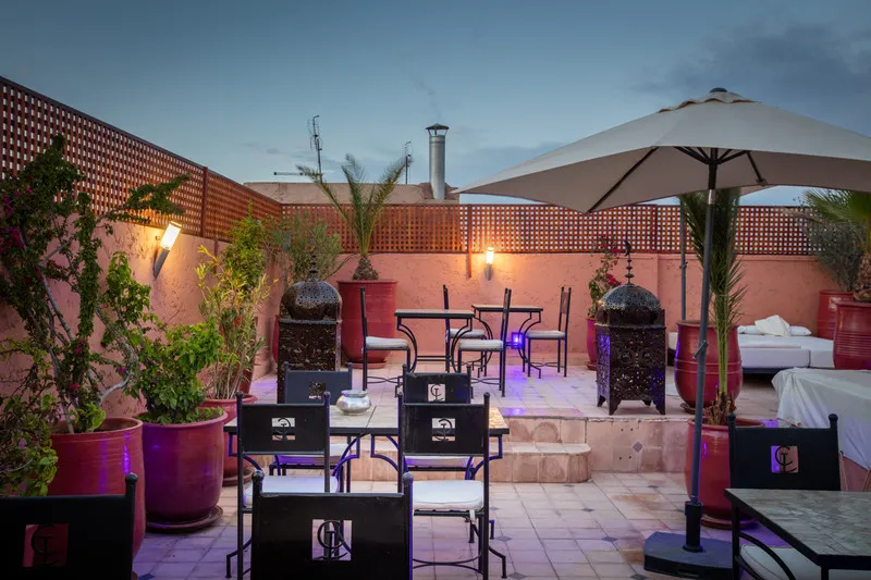 Terrace, Casa Lalla, Marrakech