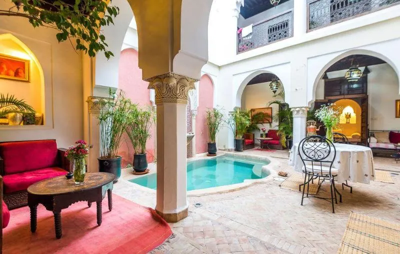 General view, Riad Calista, Marrakech