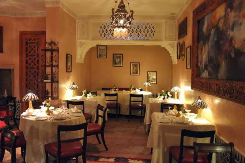Restaurant, Palais Sebban, Marrakech